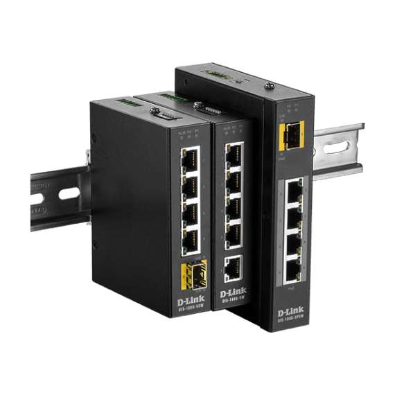 Buy D-Link DIS-100G-5SW 4 x 10/100/1000 Mbps ports + 1 x SFP port Outdoor Unmanaged switch in [storefront]